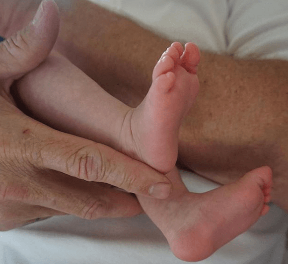 Alona Tal Baby's Feet